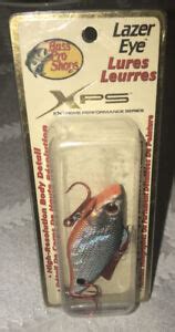 Bass Pro Shops Xps Lazer Eye Inch Blu Bk Chrome Fishing Lure Nip