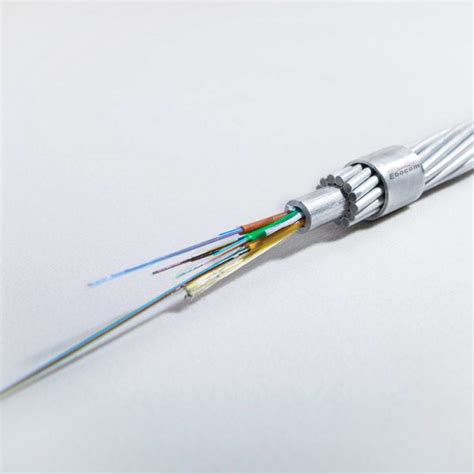 Opgw Optical Fiber Cable Composite Overhead Ground Wire Communication