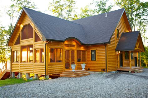 This Customized Timber Block Insulated Log Home Is Ready For Summer