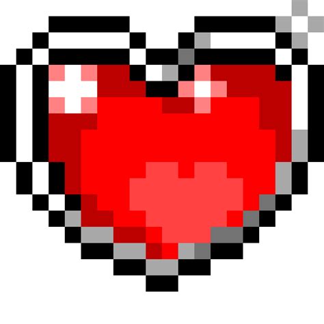 Cute Pixel Art Heart  By Atsujichan On Deviantart