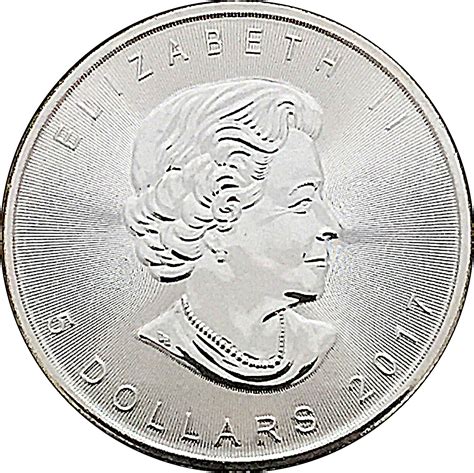 5 Dollars Elizabeth Ii 4th Portrait Silver Bullion Coinage