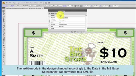 Barcode automation in illustrator - YouTube