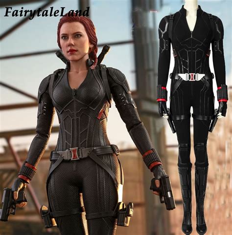 Costumes Reenactment Theater Avengers Endgame Black Widow Cosplay