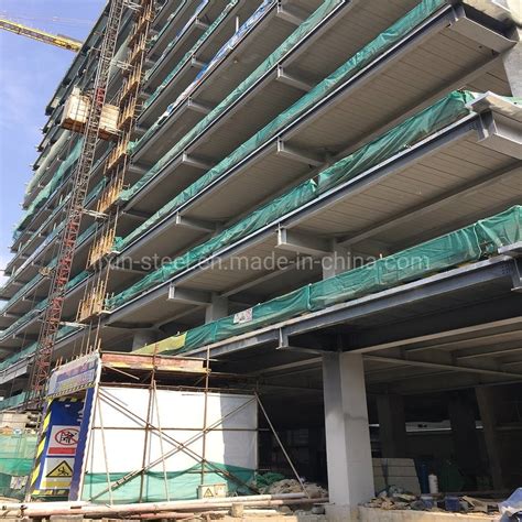 China High Rise Prefabricated House Building Frame Construction Hotel