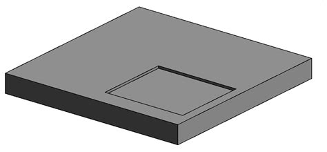 Bim Aficionado Quick Slab Depression