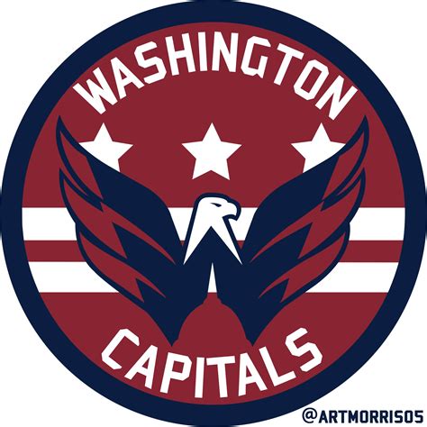 Past capitals logos have included an eagle and the washington capitol, though they were never embraced and the color scheme changed with in the early 2000′s, the washington logo changed again, though the color scheme remained the same. Washington Capitals Jersey - Concepts - Chris Creamer's ...