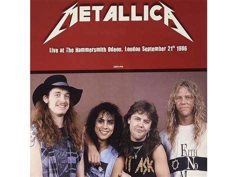 Metallica Live At The Hammersmith Odeon London Vinile Mediaworldit