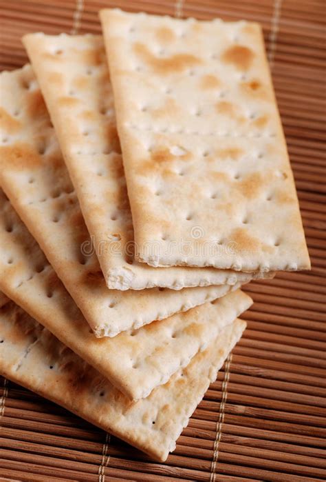 Crackers Photographed Up Close Stock Photo Image Of Crunchy Closeup