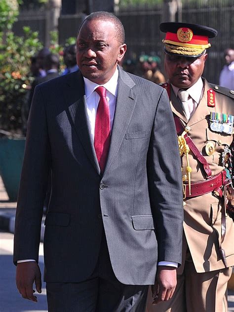 Kenya President To Step Down Briefly While He Attends A Court Hearing