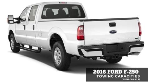 2016 F 250 Towing Capacities Lets Tow That