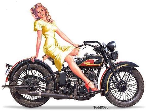 Free Download Vintage Pin Up Harley Davidson Army Hd Wallpaper Deto
