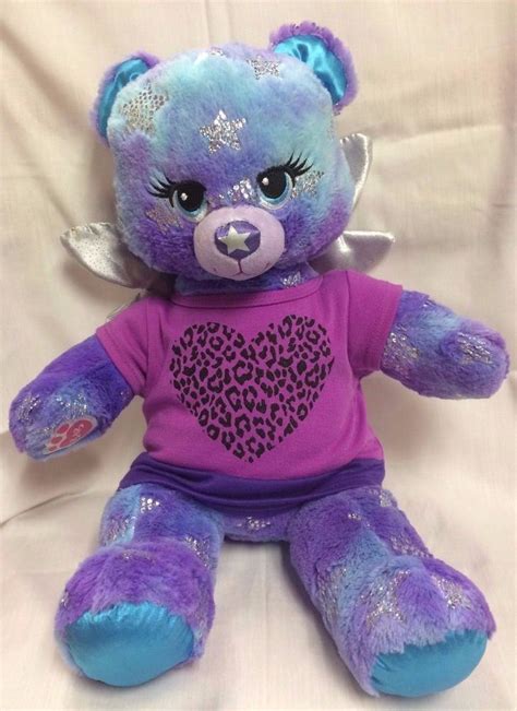 Хлоя буржуа (chloé bourgeois / antibug / queen bee / queen wasp; Build a Bear Magical Star Brights Blue Purple Teddy Light ...