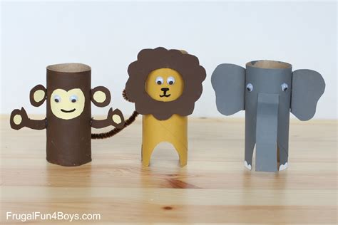 Paper Roll Animals Frugal Fun For Boys And Girls