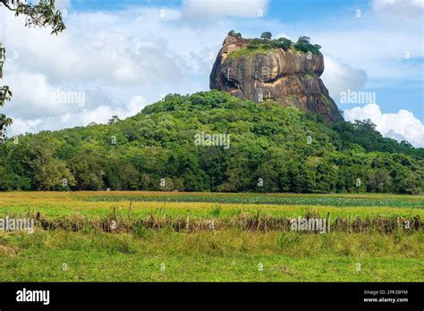 Lion Rock At Sigiriya Or Sinhagiri In Sri Lanka Stock Photo Alamy