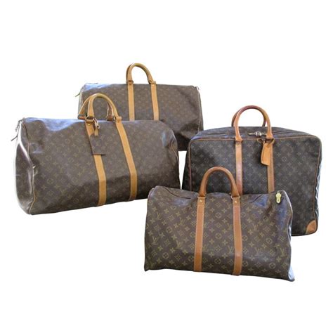 Travel bags louis vuitton luggage luggage belk hardside spinner luggage black louis vuitton locker storage fancy gift ideas luxury louis vuitton luggage black friday gift luggage sets black friday stores soft shell. Louis Vuitton Vintage Gentleman's Set of Monogram Travel ...
