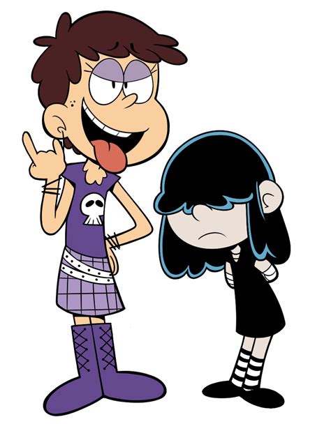 Bearslime Luna And Lucy From The Loud House These Two Have