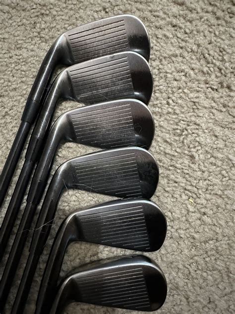 Titleist T100s Black Iron Set Tour Any X100 Black Shafts 4 9 Ebay