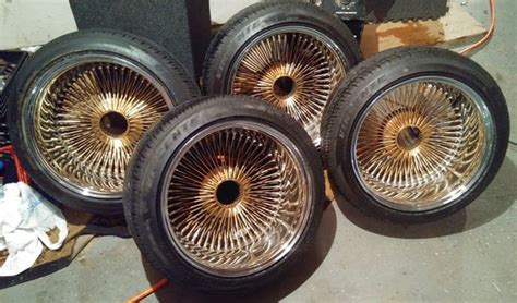 17 Deep Dish Real Dayton Wire Wheels For Sale In Houston