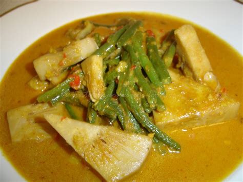 Resep lontong padang sayur buncis bahan lontong: Tasty Indonesian Food - Gulai Nangka Padang