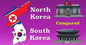 North Korea and South Korea Compared