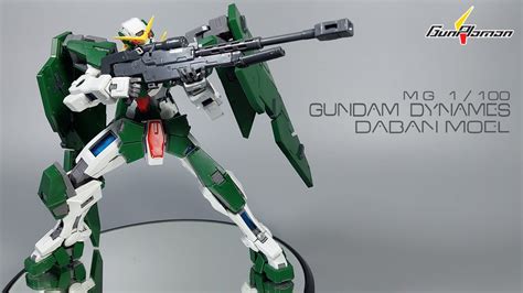 รีวิว Mg 1100 Gn 002 Gundam Dynames Daban Model Youtube