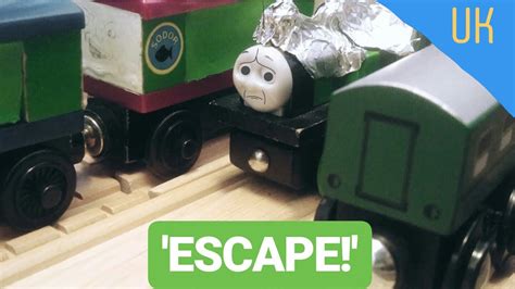 Douglas Saves Oliver Thomas And Friends Wooden Railway Clip Remake