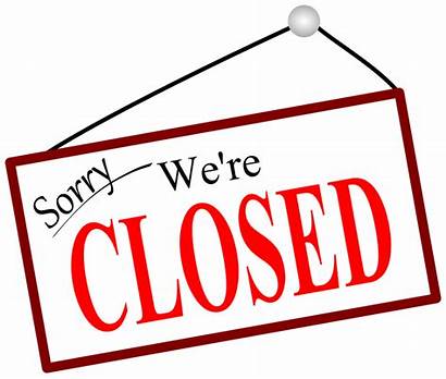 Closed Sorry Clipart Sign Domain Re Vector