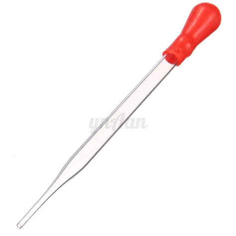 Precision and accuracy of dose from droppers can be very poor. 4x Rubber Head Glass Transfer Pipettes Dropper Lab ...