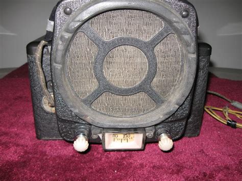 Find VERY NICE RESTORED 1937 FORD RADIO & CONTROL HEAD BY PHILCO PLAYS