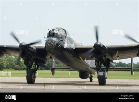 Avro Lancaster Bomber World War Two Heavy Bomber Stock Photo Alamy