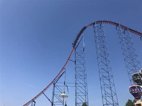 Superman Ride Of Steel At Six Flags America July 29 2019 Tr In Comments R Rollercoasters