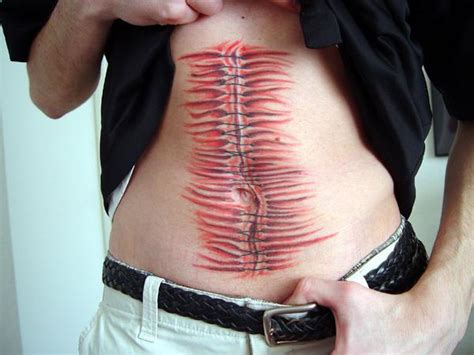 Tattoo Over Scar Tissue Picture Gallery Section