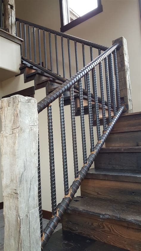 That wraps up 2018 for the saia fab crew! Rebar Handrail - Industrial - Staircase - Other - by PC ...