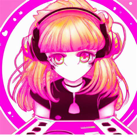 Pink Anime Dj By Shatteredpaws On Deviantart