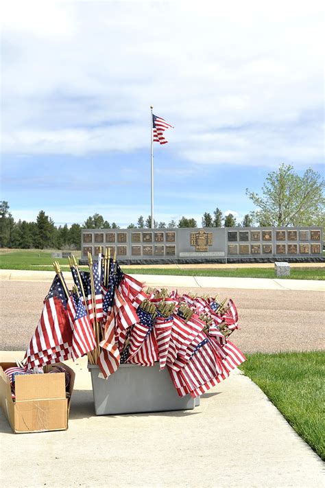 Dvids Images Us Air Force Academy Flag Placement At Cemetery