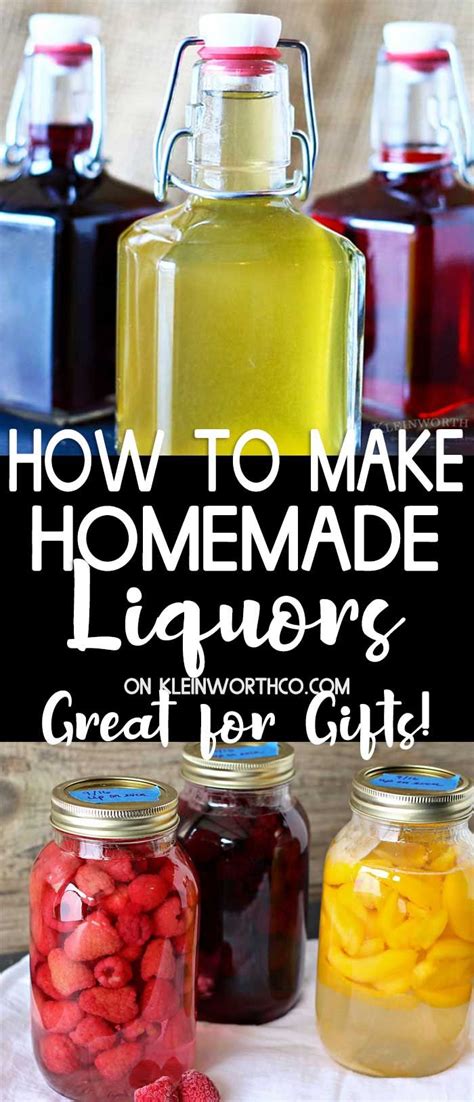 There are quite a few more that use the pulp as well. How to Make Homemade Liquors or homemade brandy. This ...