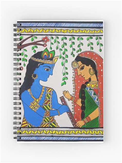 Traditional Radha Krishna Madhubani Painting Ubicacio Vrogue Co