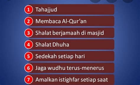 Tujuh Sunnah Harian Nabi Muhammad Sallallahu Alaihi Wasallam
