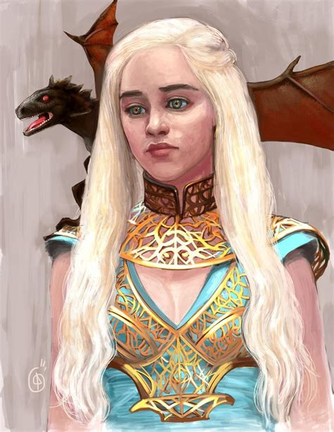 Daenerys Targaryen By Andreamontano On Deviantart Targaryen Art