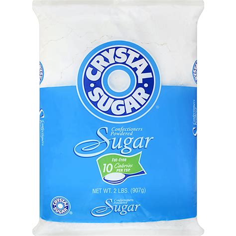 Crystal Sugar® Confectioners Powdered Sugar 2 Lb Bag Tonys