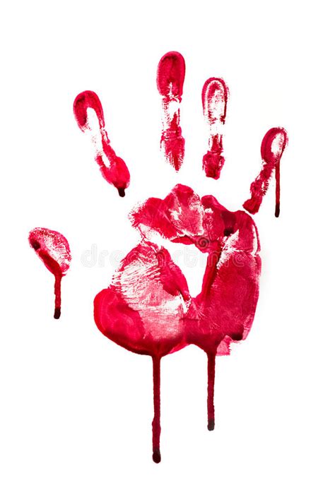 Bloody Hand Print Stock Photo Image Of Medicine Dead 26318294
