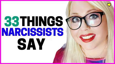 Things Narcissists Say And What They Really Mean Youtube