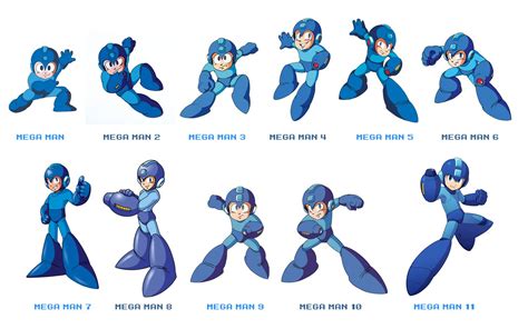 Matt Moylan ⚙️ On Twitter A History Of Mega Man Character Art From