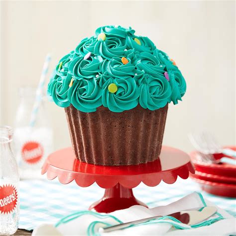 cake cupcake wilton giant blooming decorating jumbo master teal frosting rosette sprinkles wlproj zoom