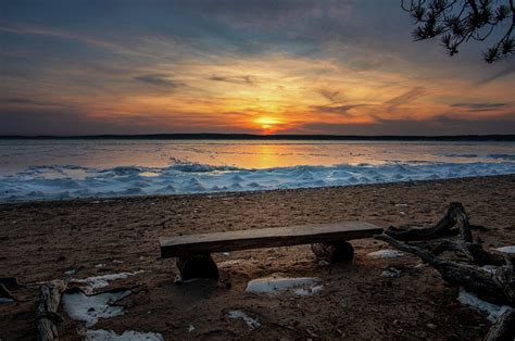 Winter Solstice Eve At Kelly Beach Photograph By Ron Wiltse