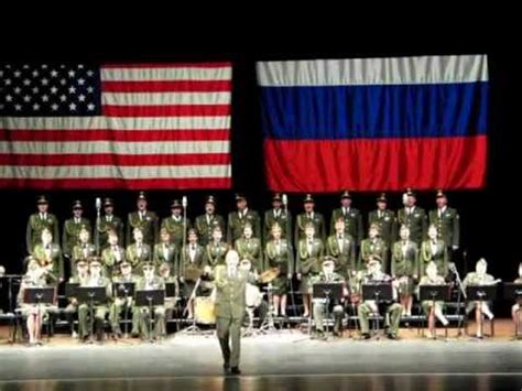 God Bless America By Russian Red Star Red Army Chorus In New York YouTube