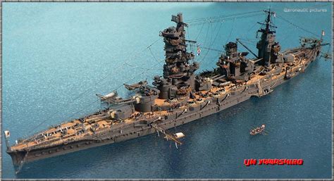 Ijn Yamashiro 1944 Imperial Japanese Navy Historical Warship