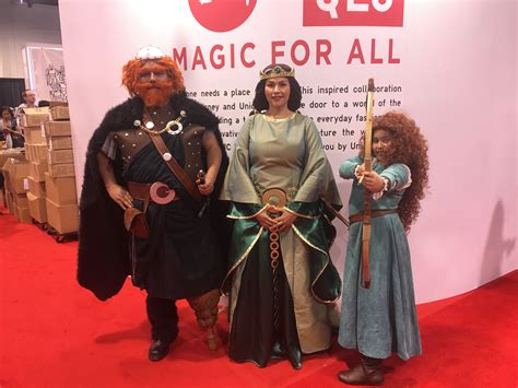 Top 23 Costumes At The 2017 D23 Expo Brave Merida King Fergus