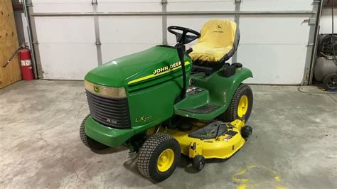 For Sale John Deere Lx277 48” Lawn Tractor Youtube