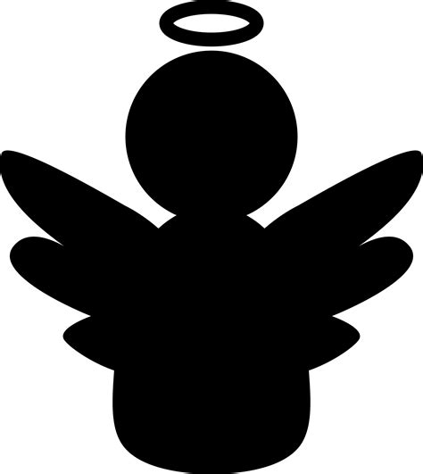 Angel Photo Silhouette Pngs Png Mart